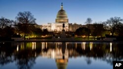 复会后的美国国会大厦(2022年11月14日)