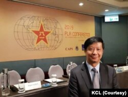 台北的国家政策研究基金会国家安全组副研究员揭仲(照片提供:揭仲)