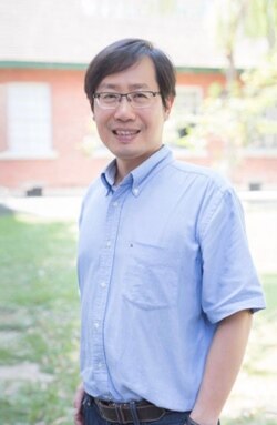 台湾成功大学政治系系主任洪敬富。(照片提供:洪敬富)