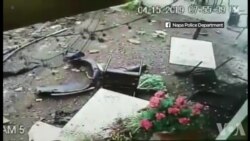 一家三口免遭车祸真悬司机误把油门当闸失控 一家三口免遭车祸真悬司机误把油门当闸失控