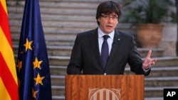 Колишній лідер Каталонії Карлес Пучдемон (28 жовтня)