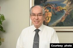 位于台北的德明财经科技大学客座教授庄孟翰 (照片提供:庄孟翰 )