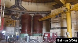 俄罗斯新沃罗涅日核电站内部,与田湾核电站前四台机组都采用相同的核反应堆。