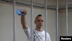 资料照:俄罗斯前记者伊万∙萨弗罗诺夫(2020年9月2日)