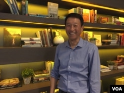 台湾前参谋总长李喜明(美国之音 陈筠摄)