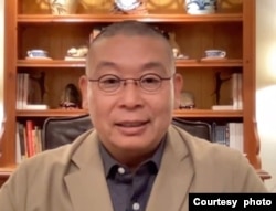 美国人权组织“公民力量”发起人杨建利。(截图自采访视频)