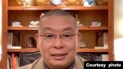 美国人权组织“公民力量”发起人杨建利。(截图自采访视频)