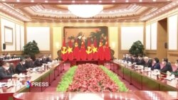 Nguyễn Phú Trọng hội đàm với Tập Cận Bình, có bàn về biển  Nguyễn Phú Trọng hội đàm với Tập Cận Bình, có bàn về biển