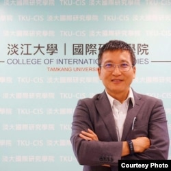 位于台北的淡江大学中国大陆研究所副教授张五岳 (照片提供张五岳)