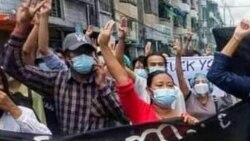 ရန်ကုန်၊ သင်္ဃန်းကျွန်းဆန္ဒပြပွဲ ပစ်ခတ် ဖြိုခွဲပြီး ဖမ်းဆီးခံရ ရန်ကုန်၊ သင်္ဃန်းကျွန်းဆန္ဒပြပွဲ ပစ်ခတ် ဖြိုခွဲပြီး ဖမ်းဆီးခံရ