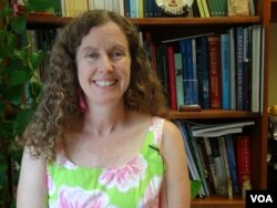 吴岚, 威尔逊国际学者中心中国环境论坛主任 (美国之音钟辰芳拍摄)