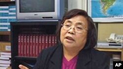 开放杂志执行编辑蔡咏梅 (资料照片)