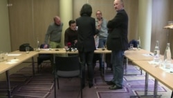 国际刑警组织主席孟宏伟之妻开记者会要求真相正义 国际刑警组织主席孟宏伟之妻开记者会要求真相正义