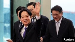 台湾总统赖清德30日启程前往南太平洋三个邦交国访问(路透社图片)