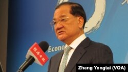 中国国民党荣誉主席连战(美国之音张永泰拍摄)