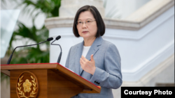 资料照:台湾总统蔡英文