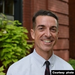 总部位于华盛顿的中国教育游学术项目执行总裁马克·兰哈特(Mark Lenhart)(照片由本人提供)