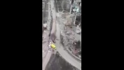 战火摧残后的乌克兰博罗江卡小镇 战火摧残后的乌克兰博罗江卡小镇