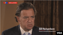 အမေရိကန် ဝါရင့်သံတမန်ဟောင်း Bill Richardson (မေလ။၂၀၁၇)