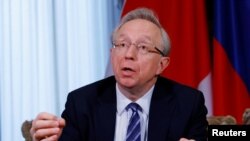 资料照:俄罗斯副外长米哈伊尔·加卢津(Mikhail Galuzin)