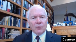 前国防部长罗伯特·盖茨(Robert Gates)2023年2月1日参与《华盛顿邮报》主办的一场研讨会