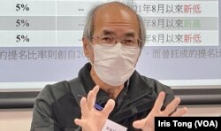 时事评论员刘锐绍表示,现在的立法会在所谓”完善了”的选举制度下,市民监督政府的功能反而减弱了 (美国之音/汤惠芸)