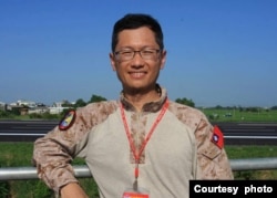 台湾全球防卫杂志资深编辑宋玉宁。(宋玉宁提供)