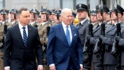 ဝါဆောရောက် သမ္မတဘိုင်ဒန် ရုရှားကျူးကျော်စစ်အရေး ဆွေးနွေး ဝါဆောရောက် သမ္မတဘိုင်ဒန် ရုရှားကျူးကျော်စစ်အရေး ဆွေးနွေး