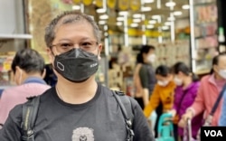 北区水货客关注组发言人梁金成表示,要观察农历新年后水货客问题会否死灰复燃 (美国之音/汤惠芸)