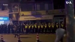 上海抗议者喊出“习近平下台”的口号 