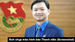 Nguyễn Minh Triết thăng tiến nhanh về chính trị kể từ khi về nước (Ảnh chụp màn hình báo Thanh Niên)