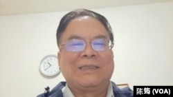 台湾国际战略学会理事长王昆义。(取自采访视频截图)