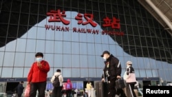 中国武汉2019年12月报告了全球首例新冠病例。(路透社2022年12月10日)