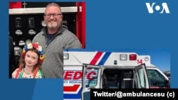 Ініціатори проекту "Швидкі зі США для України" Крис Менсон та його донька Лілі