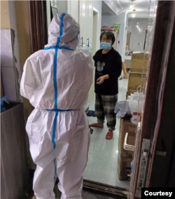强制隔离措施使中国老百姓承受巨大心理压力。(任瑞红提供)
