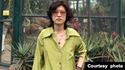 哈尔滨工程大学毕业的杨紫荆因前往广州海珠广场白纸运动抗议现场而被以“寻衅滋事”罪名刑拘。(知情人提供图片)