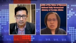 NUG သံတမန်ရေးကြိုးပမ်းမှု ဝန်ကြီးဒေါ်ဇင်မာအောင်နဲ့ သီးသန့်ဆက်သွယ်မေးမြန်းချက်  NUG သံတမန်ရေးကြိုးပမ်းမှု ဝန်ကြီးဒေါ်ဇင်မာအောင်နဲ့ သီးသန့်ဆက်သွယ်မေးမြန်းချက်