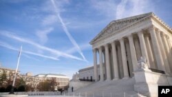 资料照片:美国最高法院。