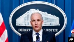 Trợ lý Bộ trưởng Tư pháp Mỹ phụ trách An ninh Quốc gia Matthew Olsen. 
