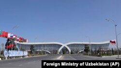 乌兹别克斯坦上海合作组织峰会会场 (2022年9月14日)