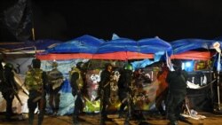 သီရိလင်္ကာ သမ္မတရုံးအနီး သပိတ်စခန်းတွေကို အာဏာပိုင်တွေရှင်းလင်း သီရိလင်္ကာ သမ္မတရုံးအနီး သပိတ်စခန်းတွေကို အာဏာပိုင်တွေရှင်းလင်း