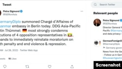 Credit - Petra Sigmund Twitter