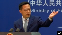 中国外交部发言人赵立坚