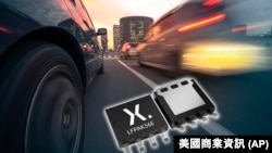 照片为荷兰安世半导体公司(Nexperia)新汽车芯片的广告:Nexperia 推出最低0.9 mΩ RDS(on) 的汽车级 MOSFET。