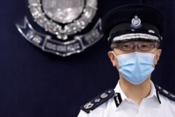 资料照:香港警务处处长萧泽颐