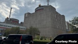 资料照片:国际原子能机构团队访问俄罗斯控制的乌克兰扎波罗热核电站。(2022年9月2日)