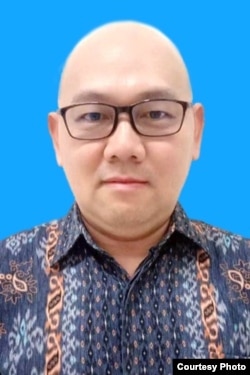 位于印尼西爪哇省勿加泗市的印尼总统大学国际关係学系助理教授赖剑文(Harryanto Aryodiguno) (照片提供:赖剑文)