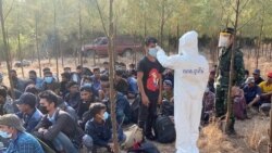 ၆ ရက်အတွင်း အထောက်အထားမဲ့ ဝင်လာသူ မြန်မာ ၁,ဝဝ၀ ကျော် ထိုင်းဖမ်းဆီး ၆ ရက်အတွင်း အထောက်အထားမဲ့ ဝင်လာသူ မြန်မာ ၁,ဝဝ၀ ကျော် ထိုင်းဖမ်းဆီး