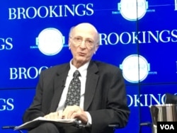 史汀生中心东亚项目主任容安澜(美国之音钟辰芳拍摄)