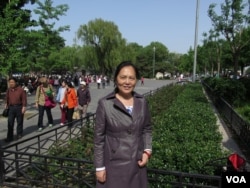 天安门母亲运动推选出新发言人尤维洁(美国之音)